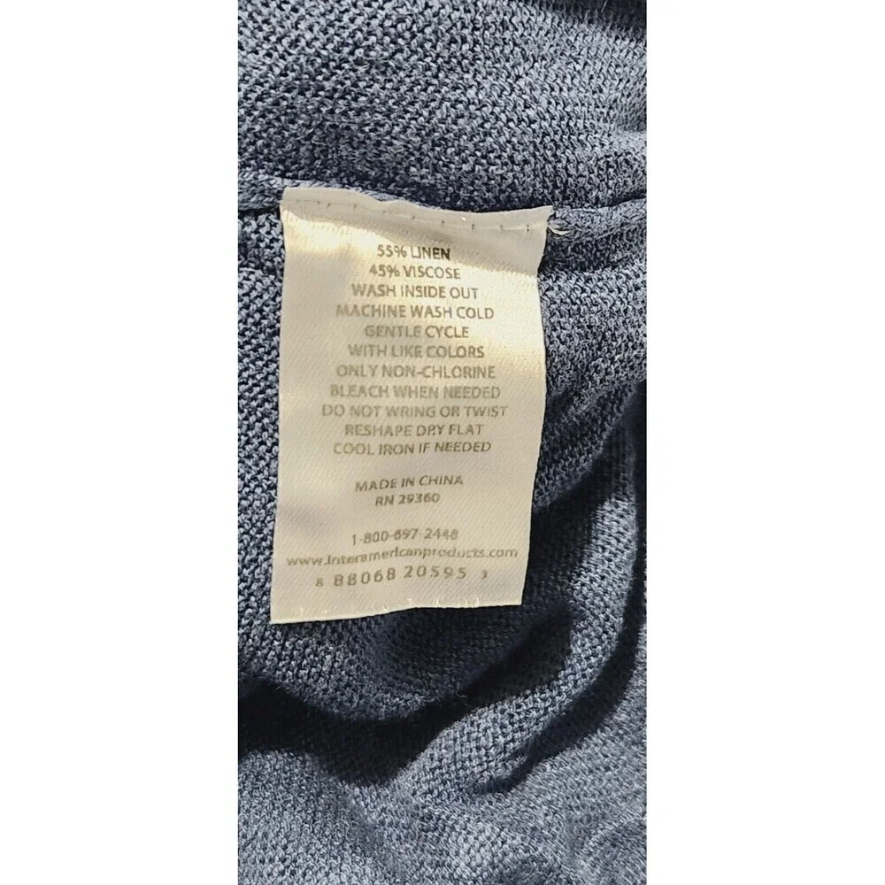 Dip Long sleeve Top For Women Size XS 55% Linen